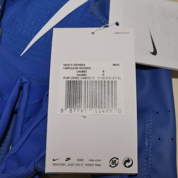 Nike Alpha Huarache Edge Batting Baseball Gloves Size S Unisex Adult Youth - Picture 4 of 5